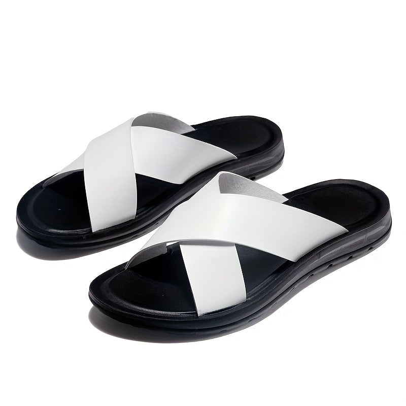Sandales homme à larges brides