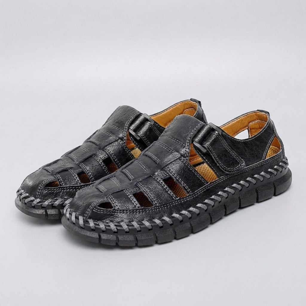 Sandales homme ajourées