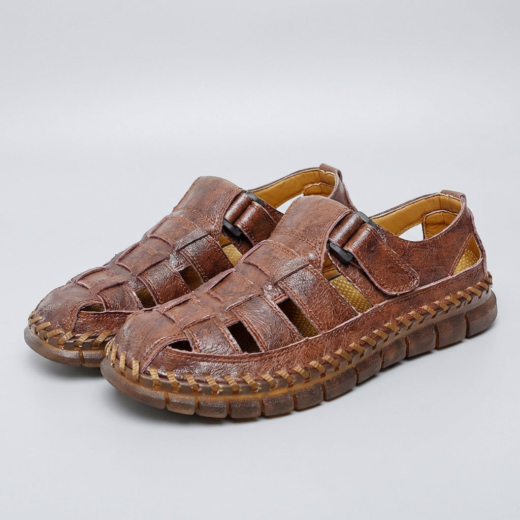Sandales homme ajourées