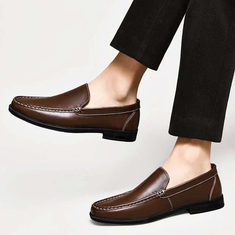 Mocassins homme bout cousu