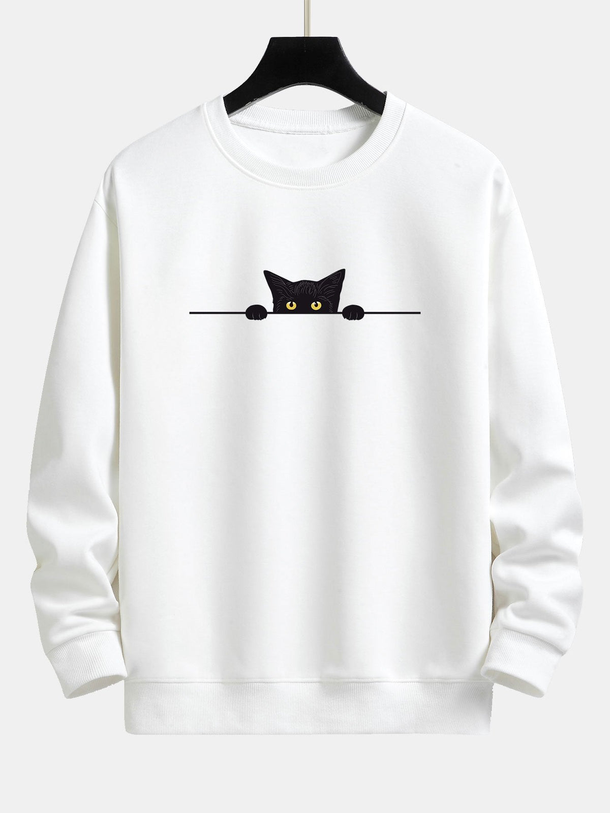Sweat homme imprimé col rond