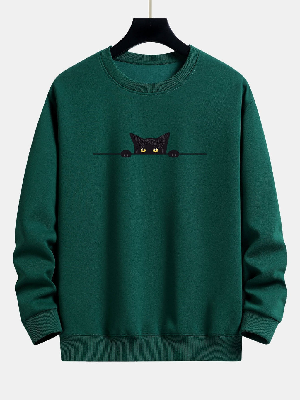 Sweat homme imprimé col rond