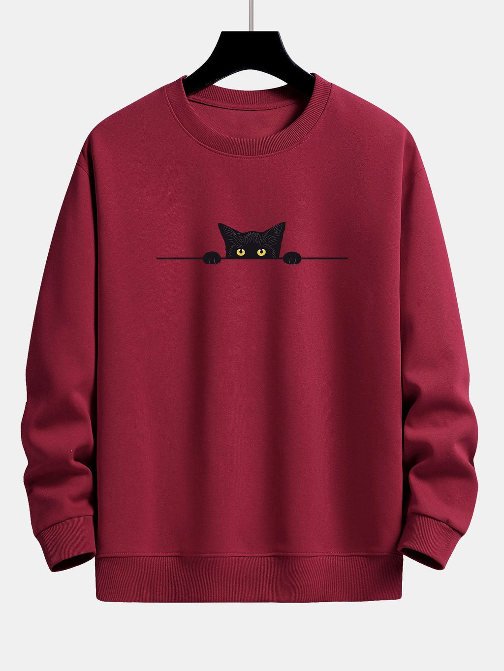 Sweat homme imprimé col rond