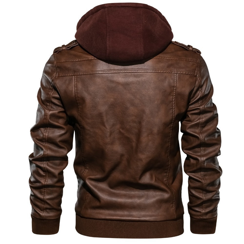 Veste à capuche intégrée pour homme