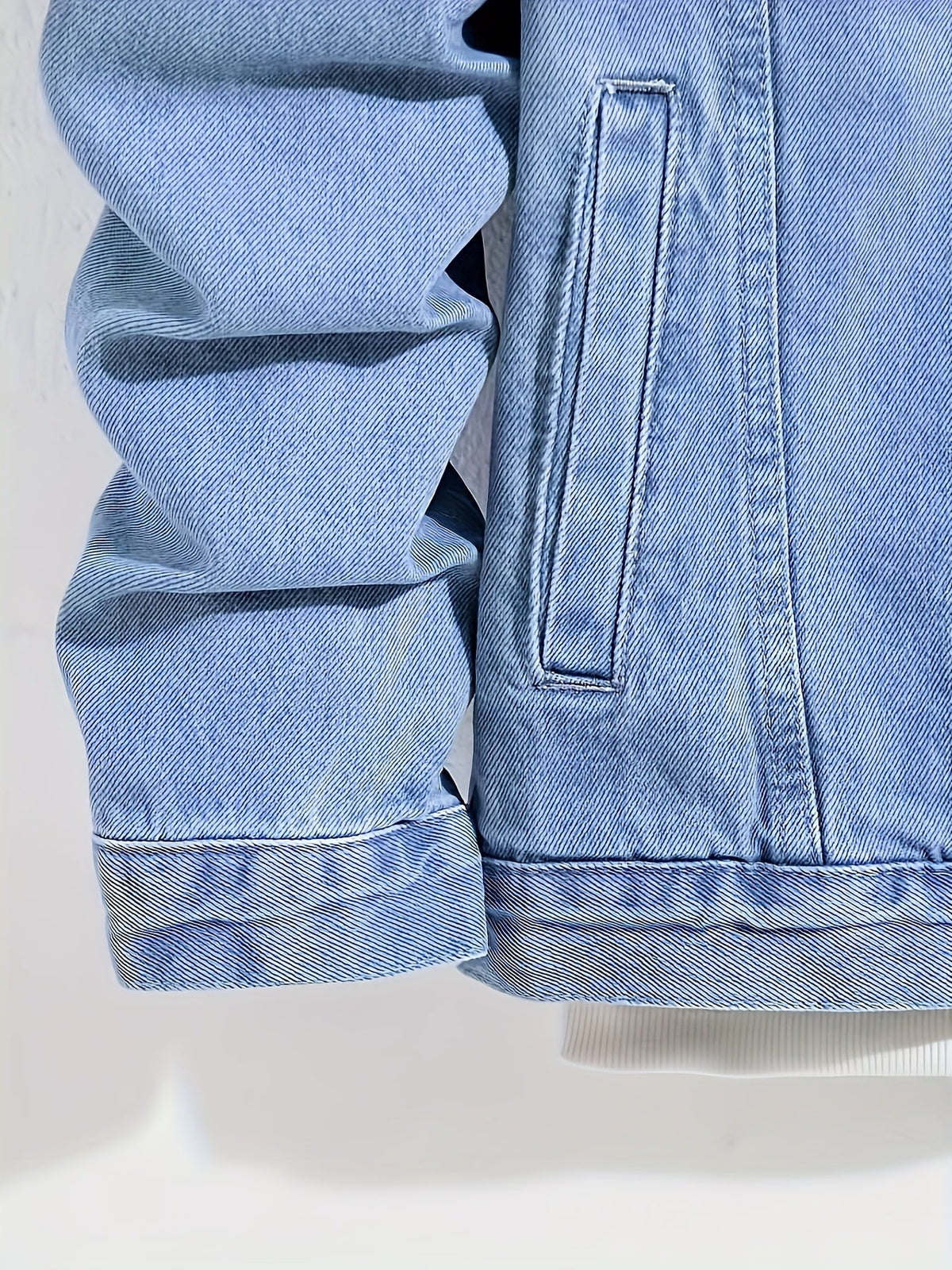 Veste en jean homme