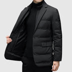 Veste homme matelassée à boutons
