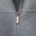 Veste Homme Zippée à Col Classique