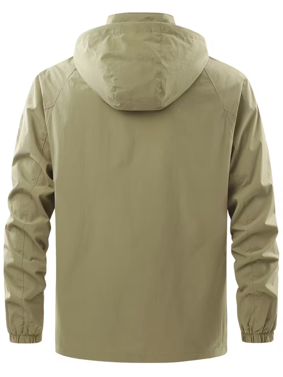 Veste utilitaire à capuche pour homme