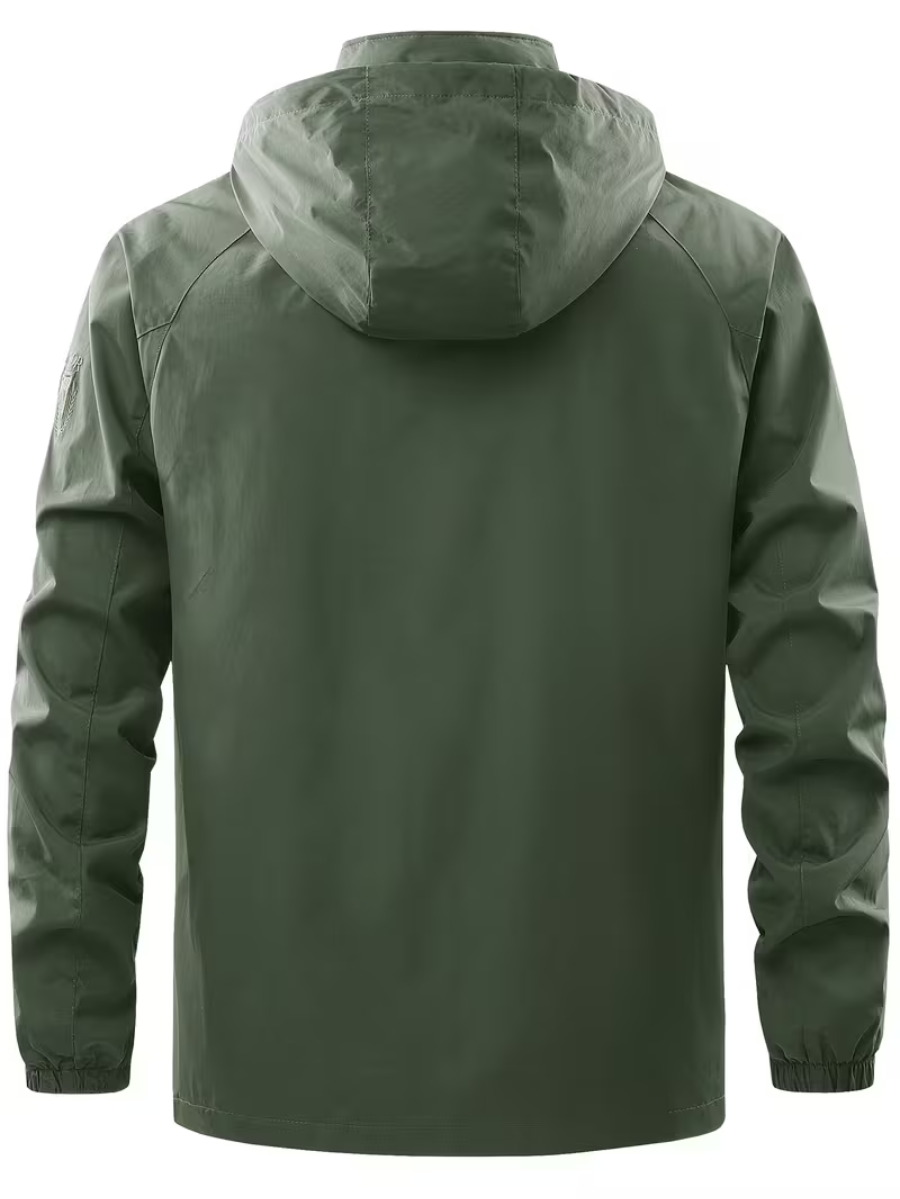 Veste utilitaire à capuche pour homme